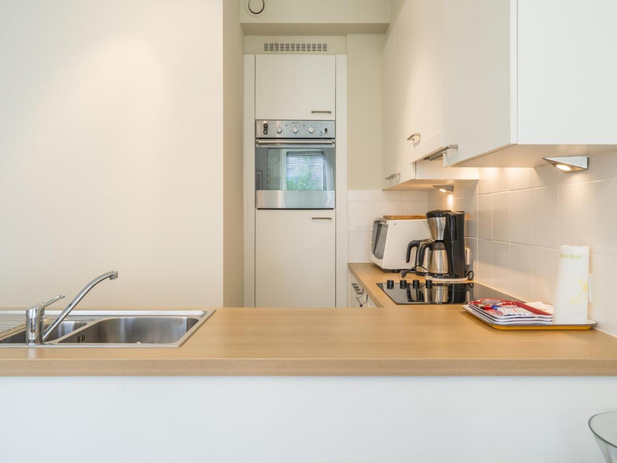 Apartment On Church Square With Cozy Terrace, Cleaning Included Apartment Blankenberge